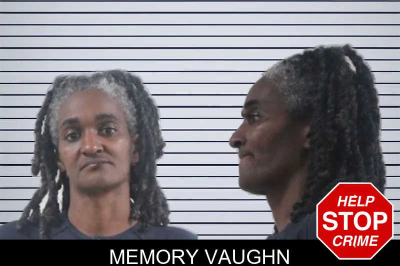 Memory Vaughn mugshot