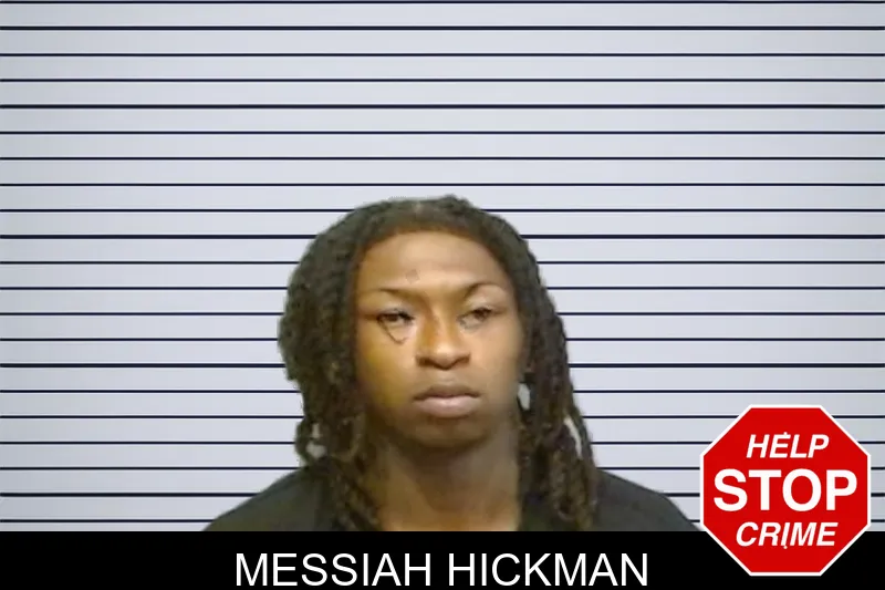 Messiah Hickman mugshot