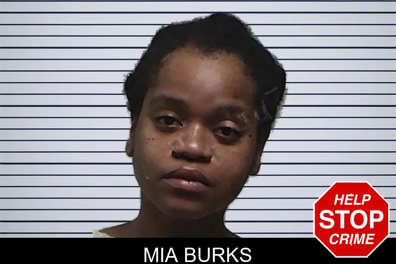 Mia Burks mugshot