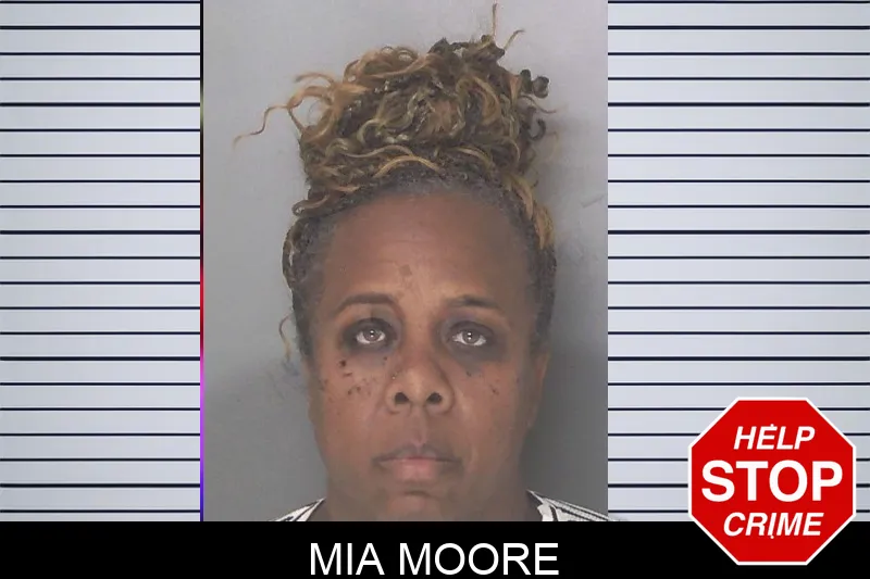 Mia Moore mugshot