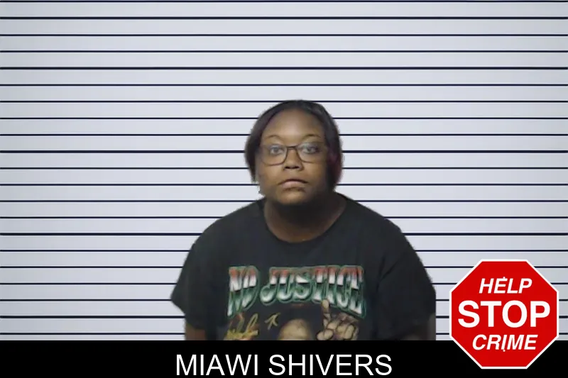 Miawi Shivers mugshot