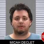 Micah Declet mugshot