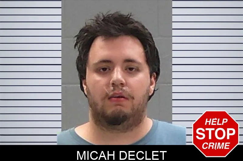 Micah Declet mugshot