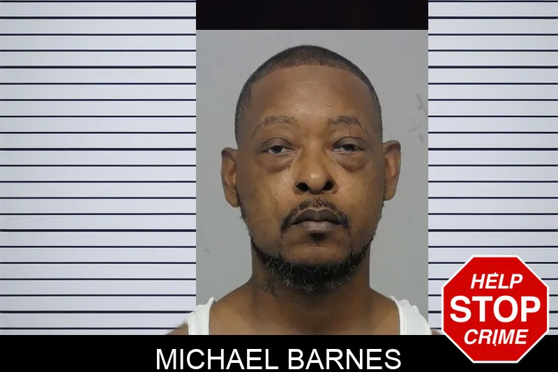Michael Barnes mugshot