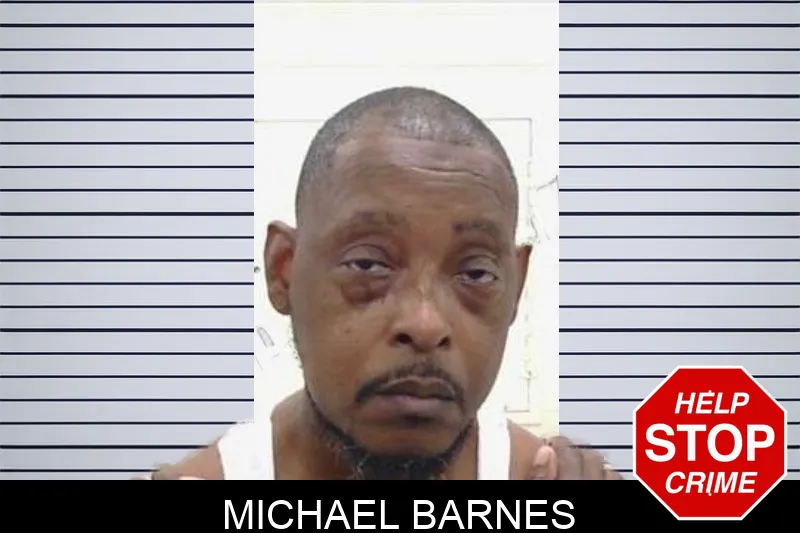 Michael Barnes mugshot