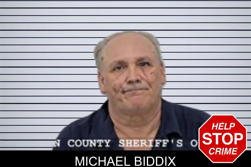 Michael Biddix mugshot