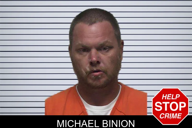 Michael Binion mugshot