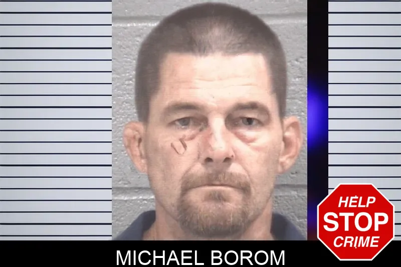 Michael Borom mugshot