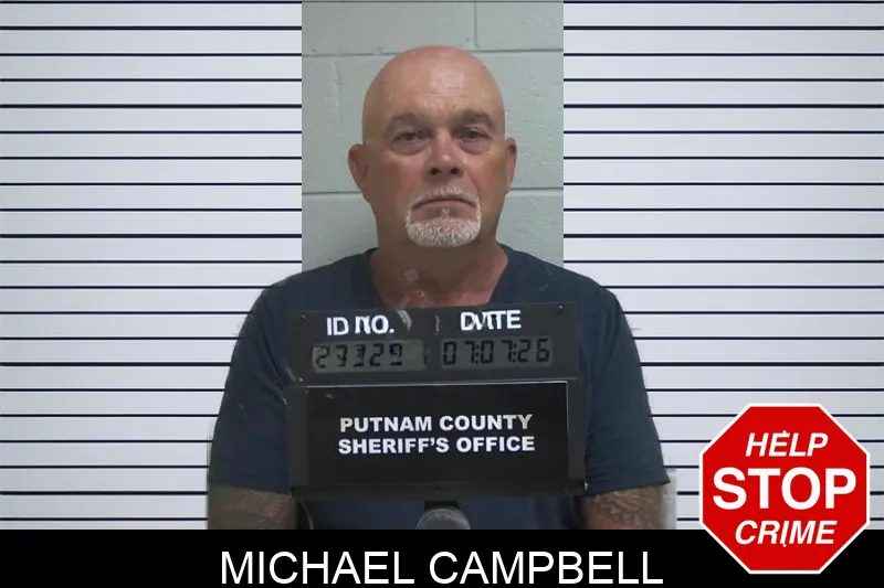 Michael Campbell mugshot