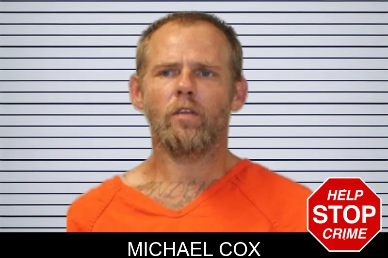 Michael Cox mugshot