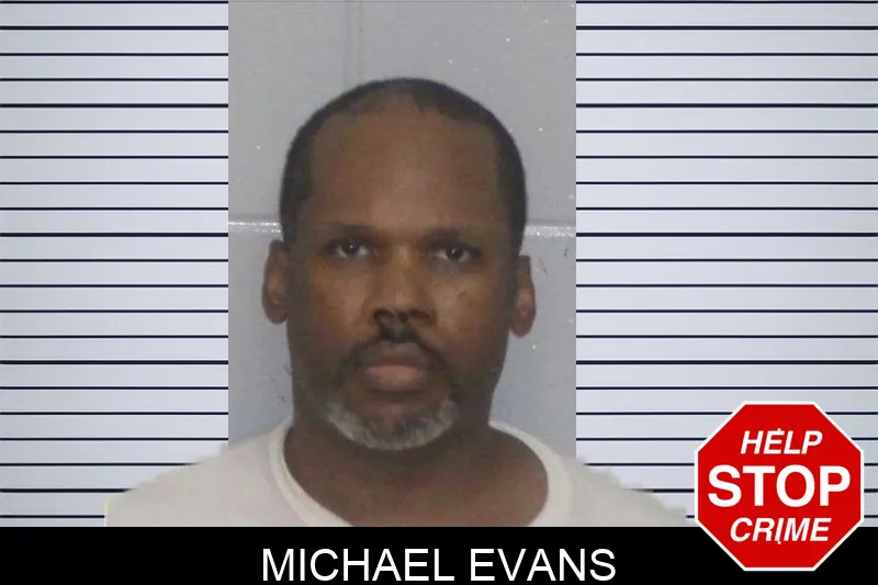 Michael Evans mugshot