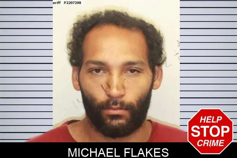 Michael Flakes mugshot
