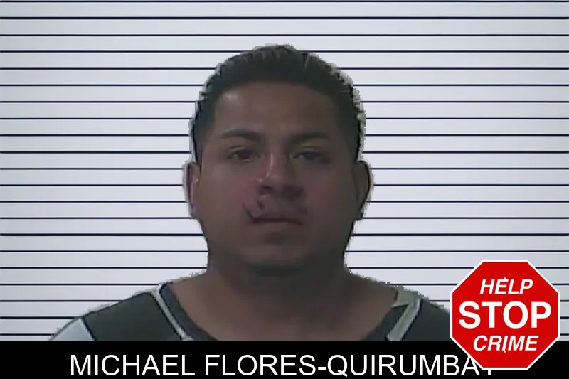 Michael Flores-Quirumbay mugshot