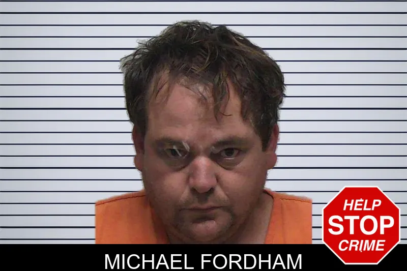 Michael Fordham mugshot