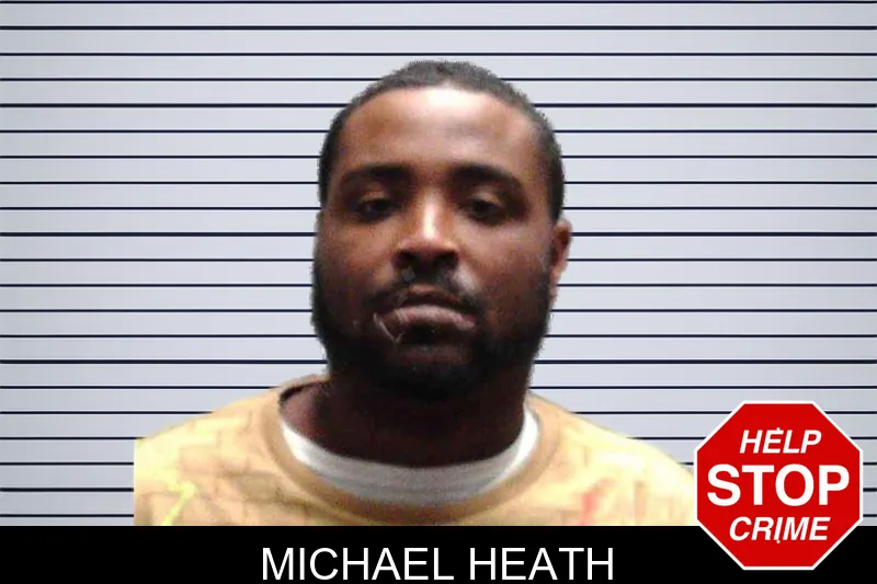 Michael Heath mugshot