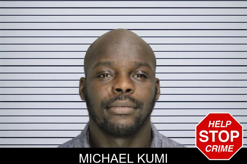 Michael Kumi mugshot