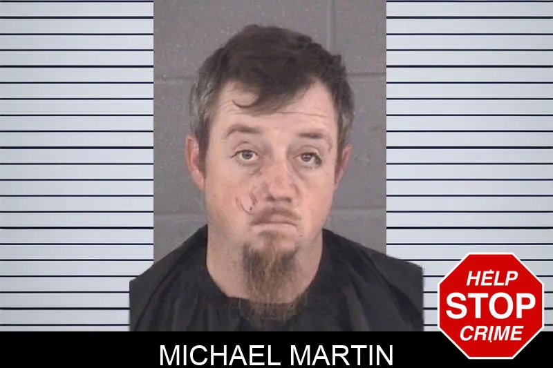 Michael Martin mugshot