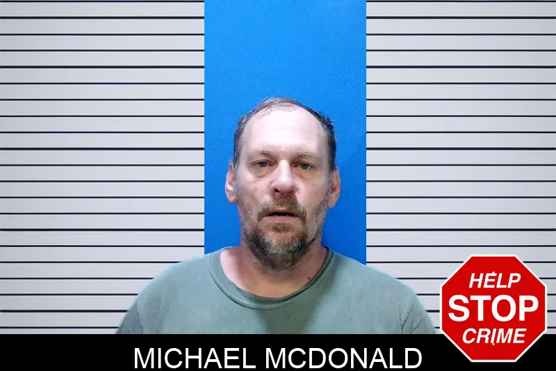 Michael McDonald mugshot