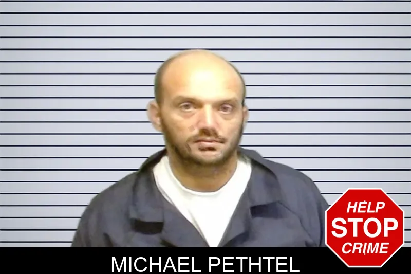 Michael Pethtel mugshot
