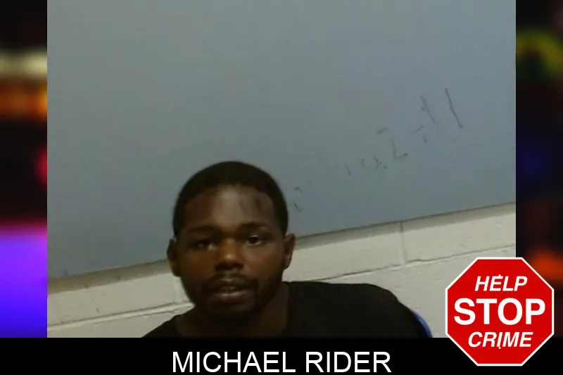 Michael Rider mugshot