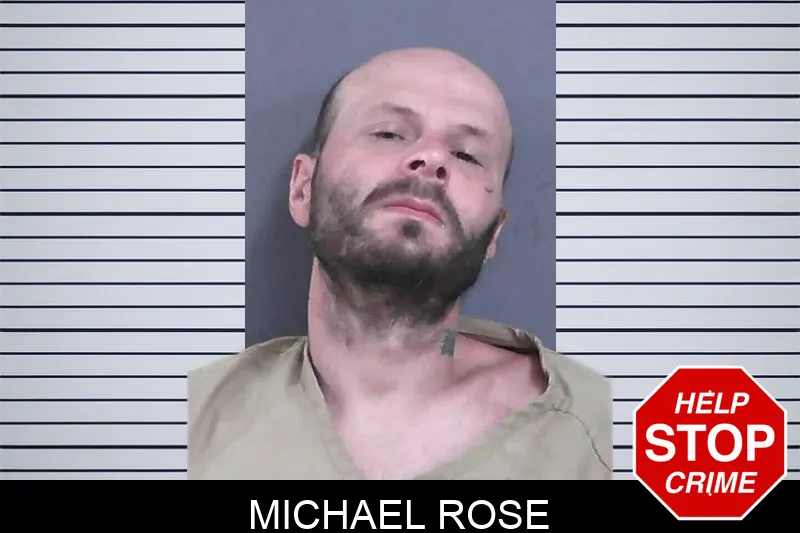 Michael Rose mugshot
