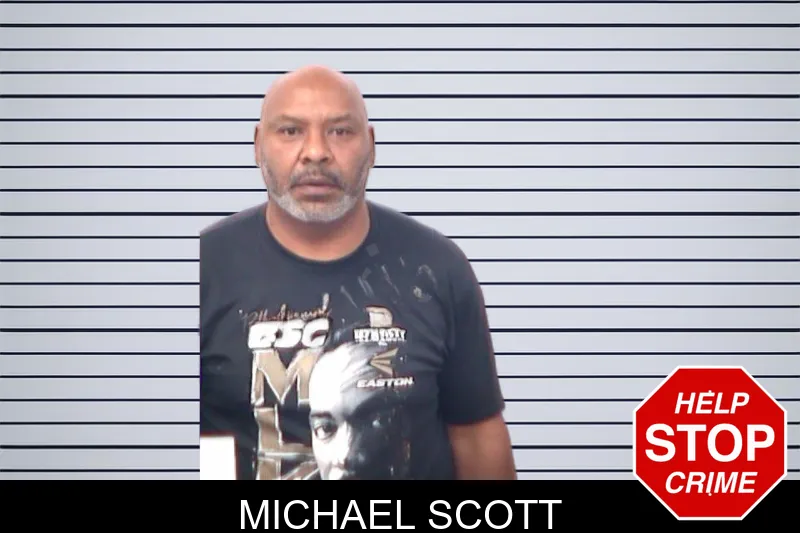 Michael Scott mugshot
