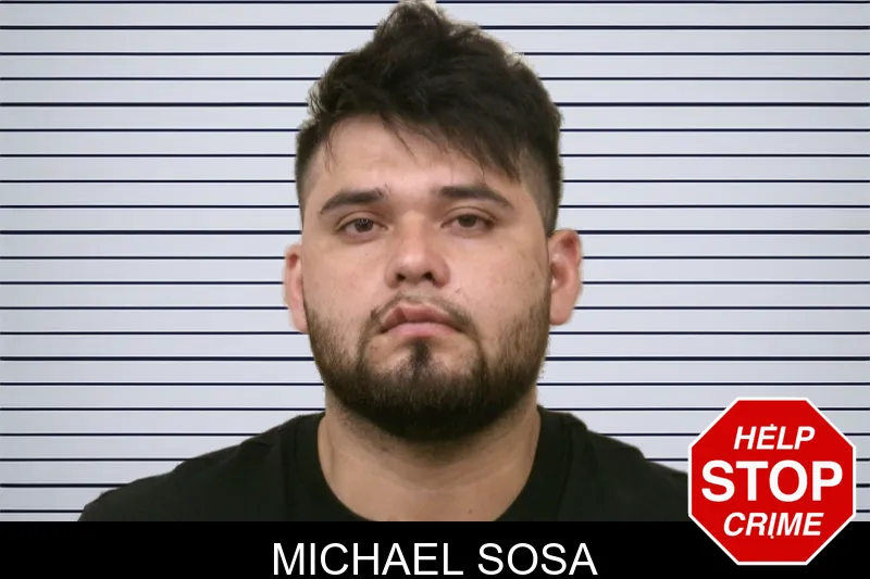 Michael Sosa mugshot