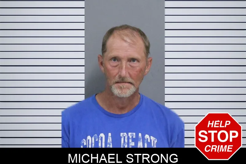 Michael Strong mugshot