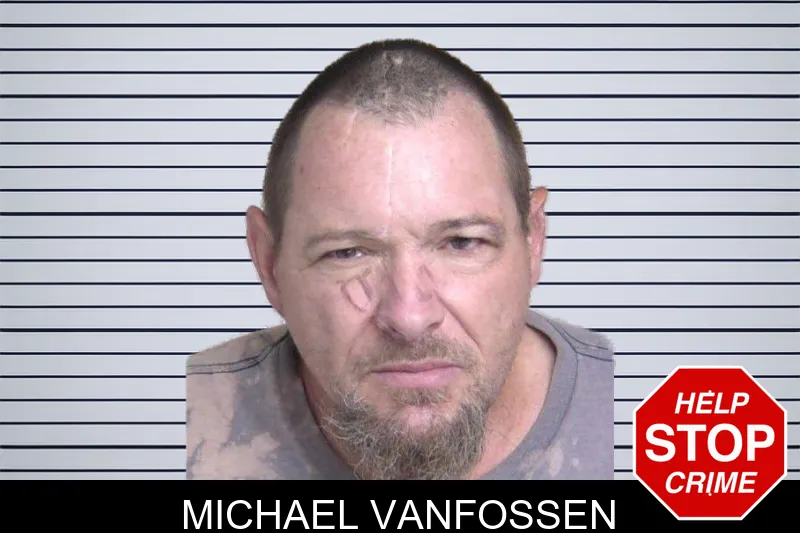 Michael Vanfossen mugshot