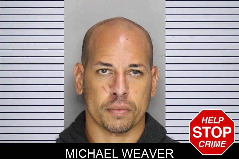 Michael Weaver mugshot