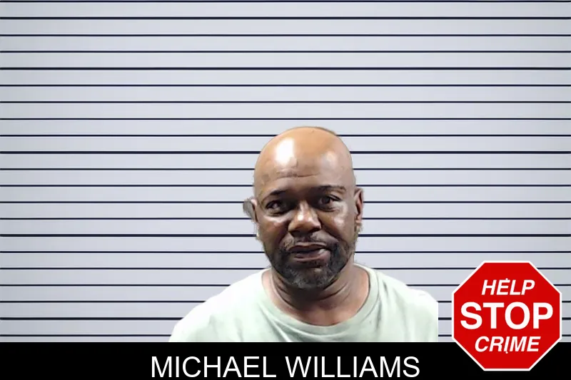 Michael Williams mugshot