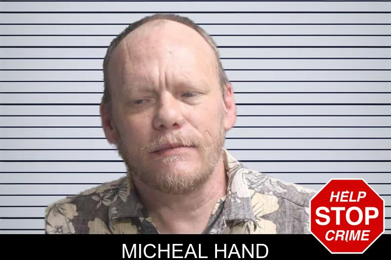 Micheal Hand mugshot