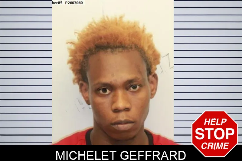 Michelet Geffrard mugshot