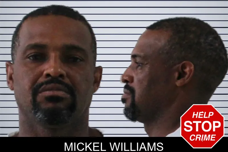 Mickel Williams mugshot