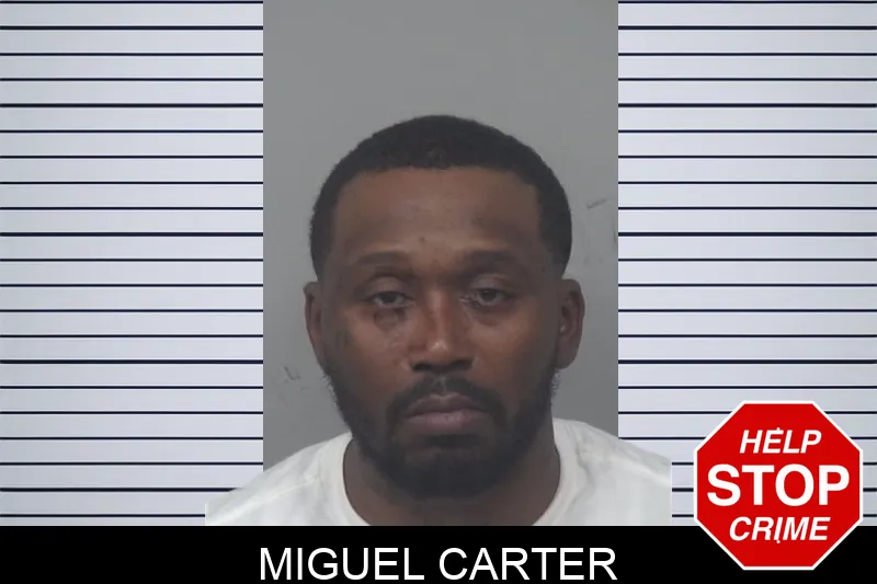 Miguel Carter mugshot