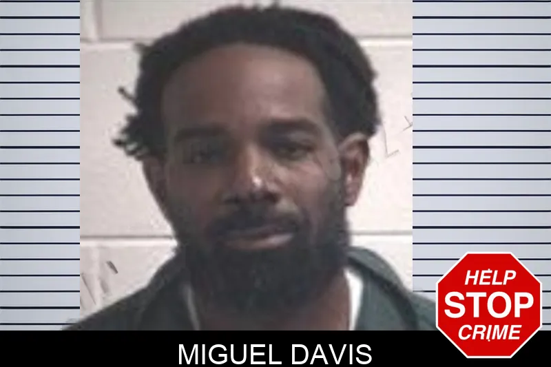 Miguel Davis mugshot