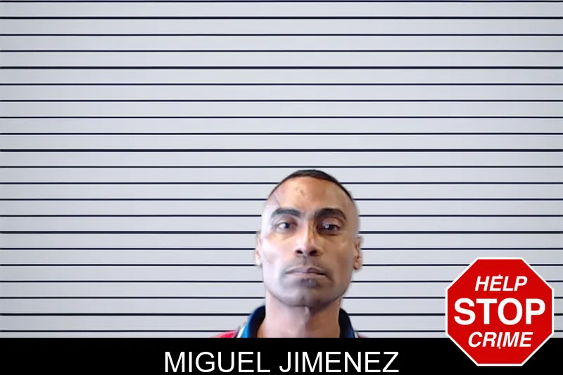 Miguel Jimenez mugshot