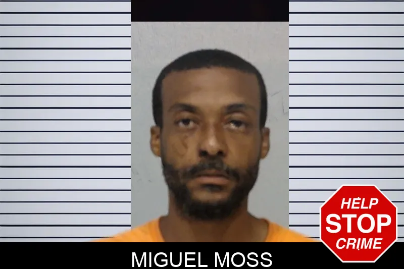 Miguel Moss mugshot
