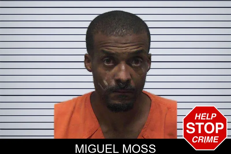 Miguel Moss mugshot