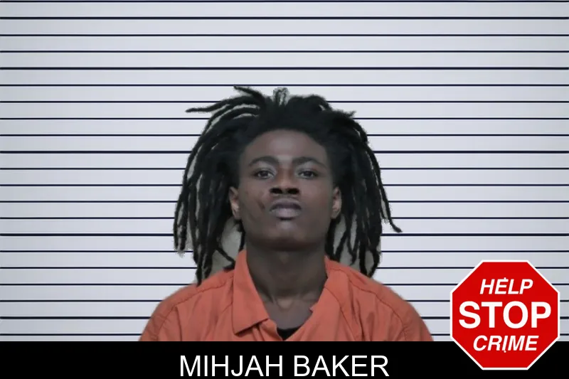 Mihjah Baker mugshot