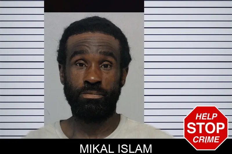 Mikal Islam mugshot