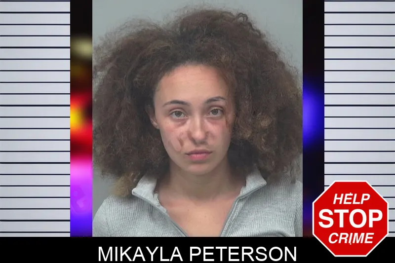 Mikayla Peterson mugshot