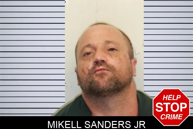 Mikell Sanders Jr mugshot