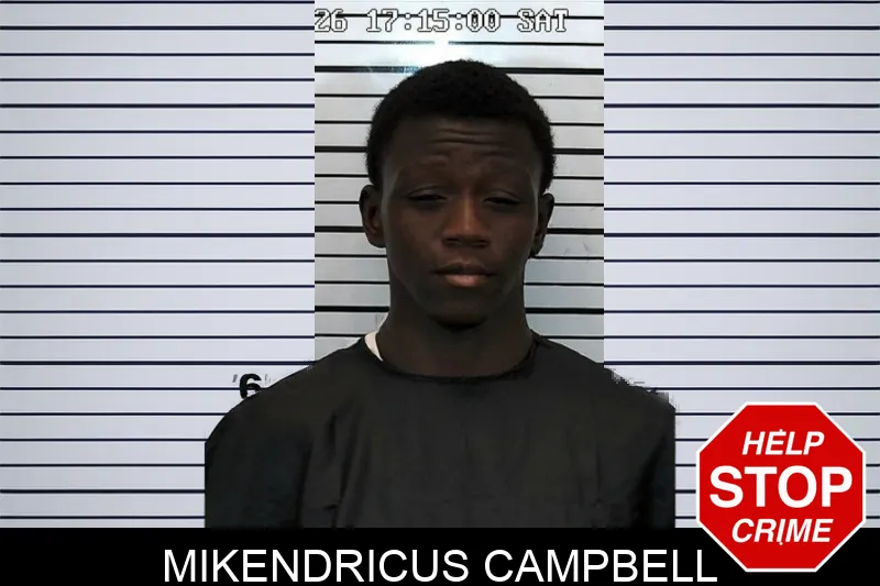 Mikendricus Campbell mugshot