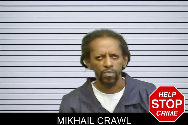 Mikhail Crawl mugshot