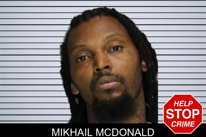 Mikhail McDonald mugshot