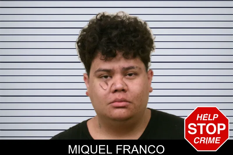 Miquel Franco mugshot