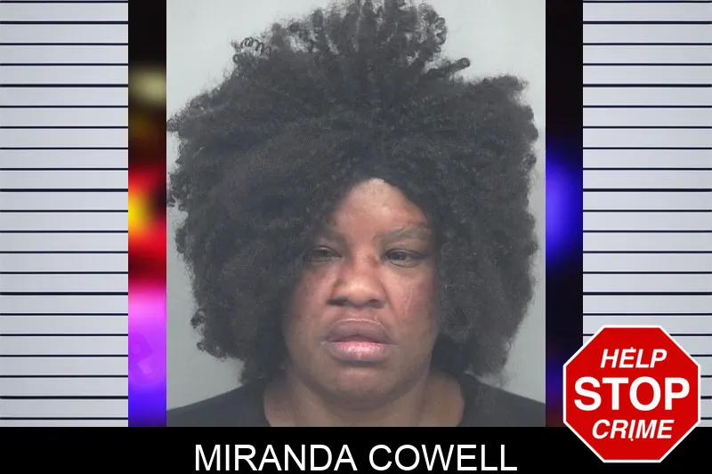 Miranda Cowell mugshot
