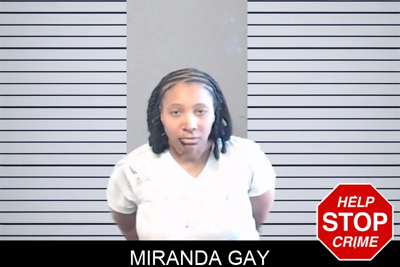 Miranda Gay mugshot