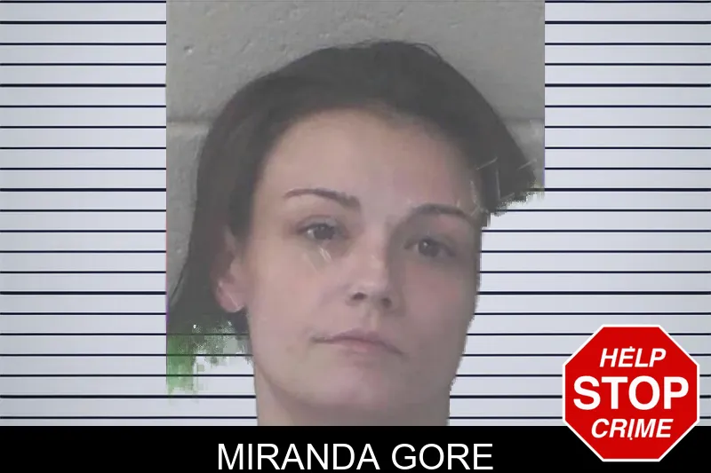 Miranda Gore mugshot